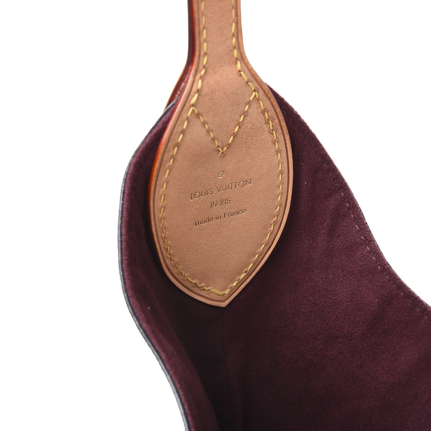 Monogram Flower Hobo Beige