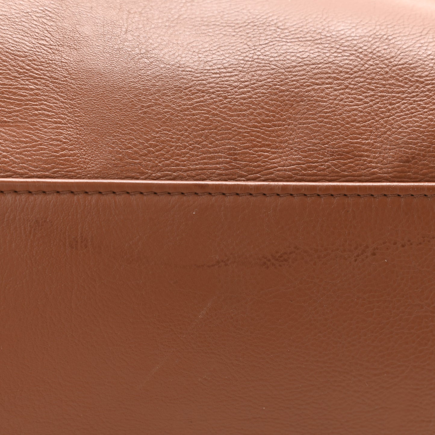 Calfskin Coco Bengal Open Accordion Tote Brown