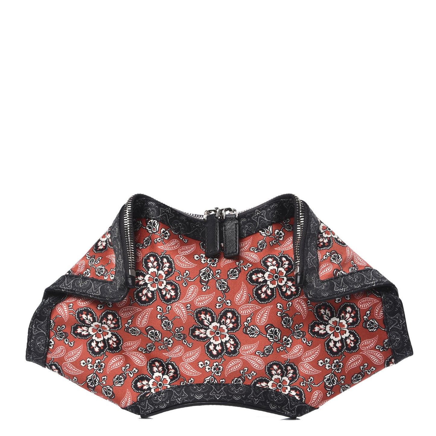Silk Collage De Manta Clutch Multicolor