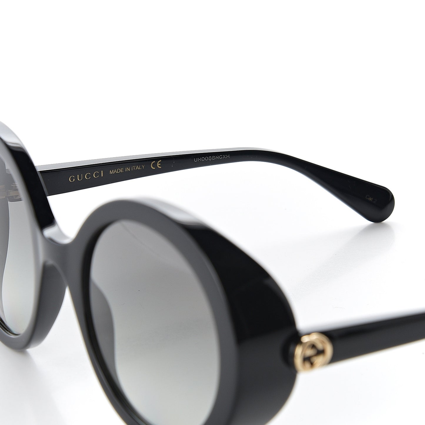 Round Sunglasses GG0367S Black