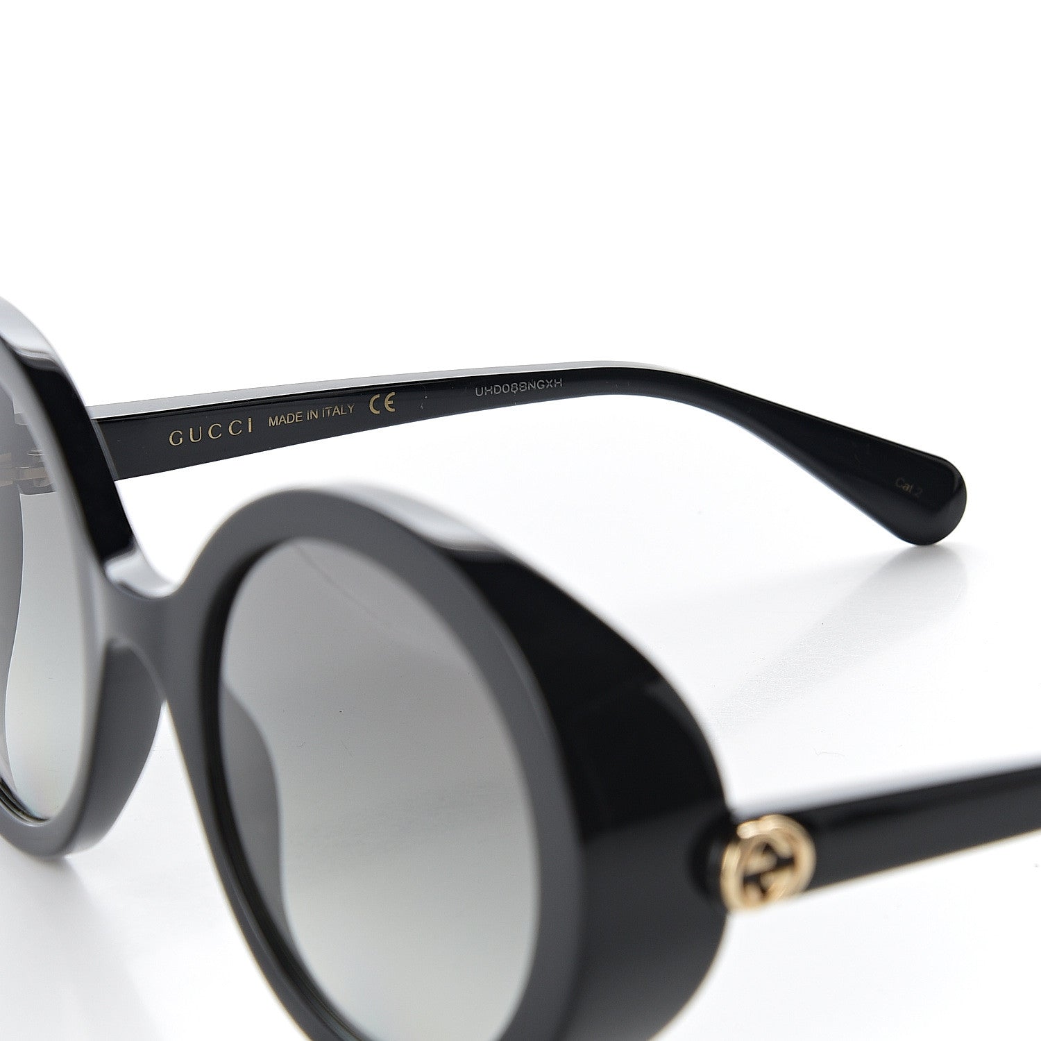 Gucci Round Sunglasses GG0367S Black 5 of 9