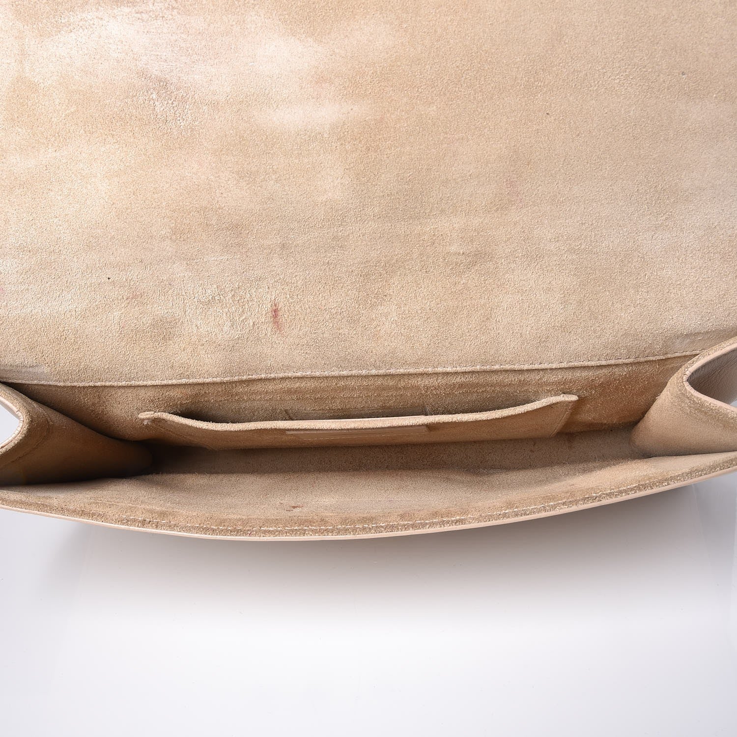 Saint Laurent Calfskin Classic Y Ligne Clutch Light Beige 5 of 11