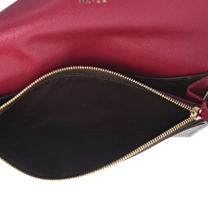 Louis Vuitton Monogram Emilie Wallet Fuchsia 6 of 9