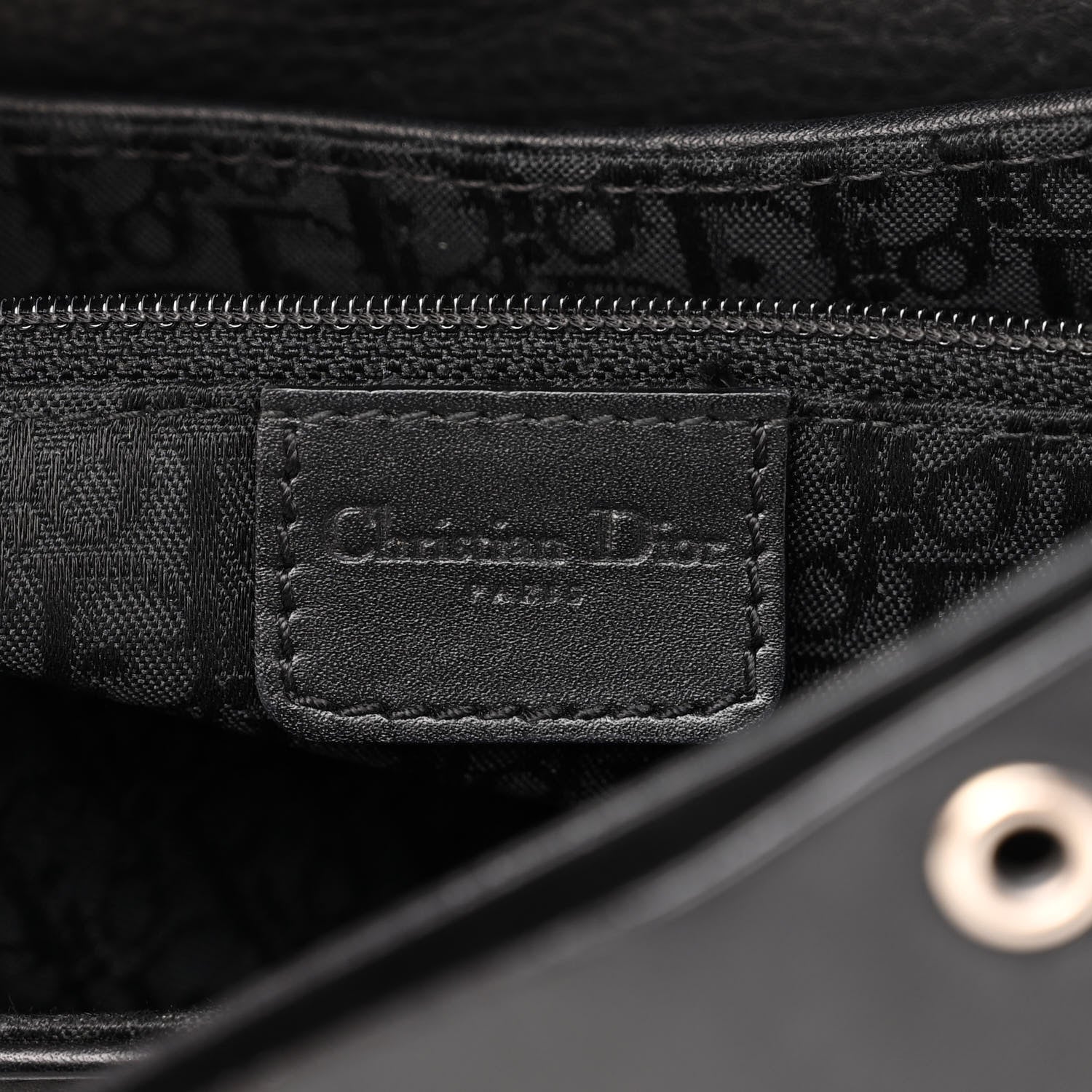 Christian Dior Calfskin Street Chic Bag Black 6 of 16