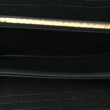 Louis Vuitton Empreinte Zippy Wallet Black 5 of 6
