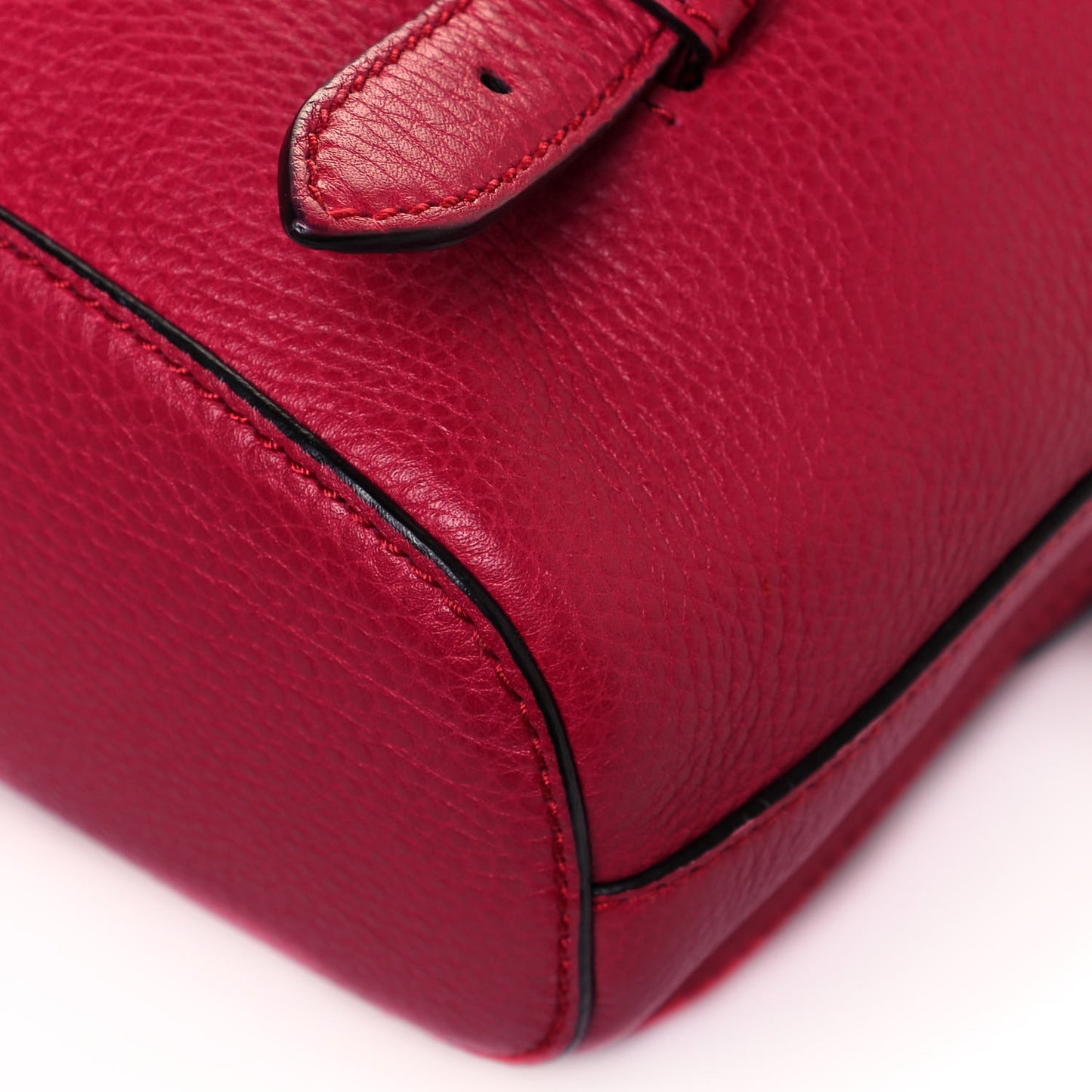 Cellarius Calfskin Medium Bamboo Backpack Petunia