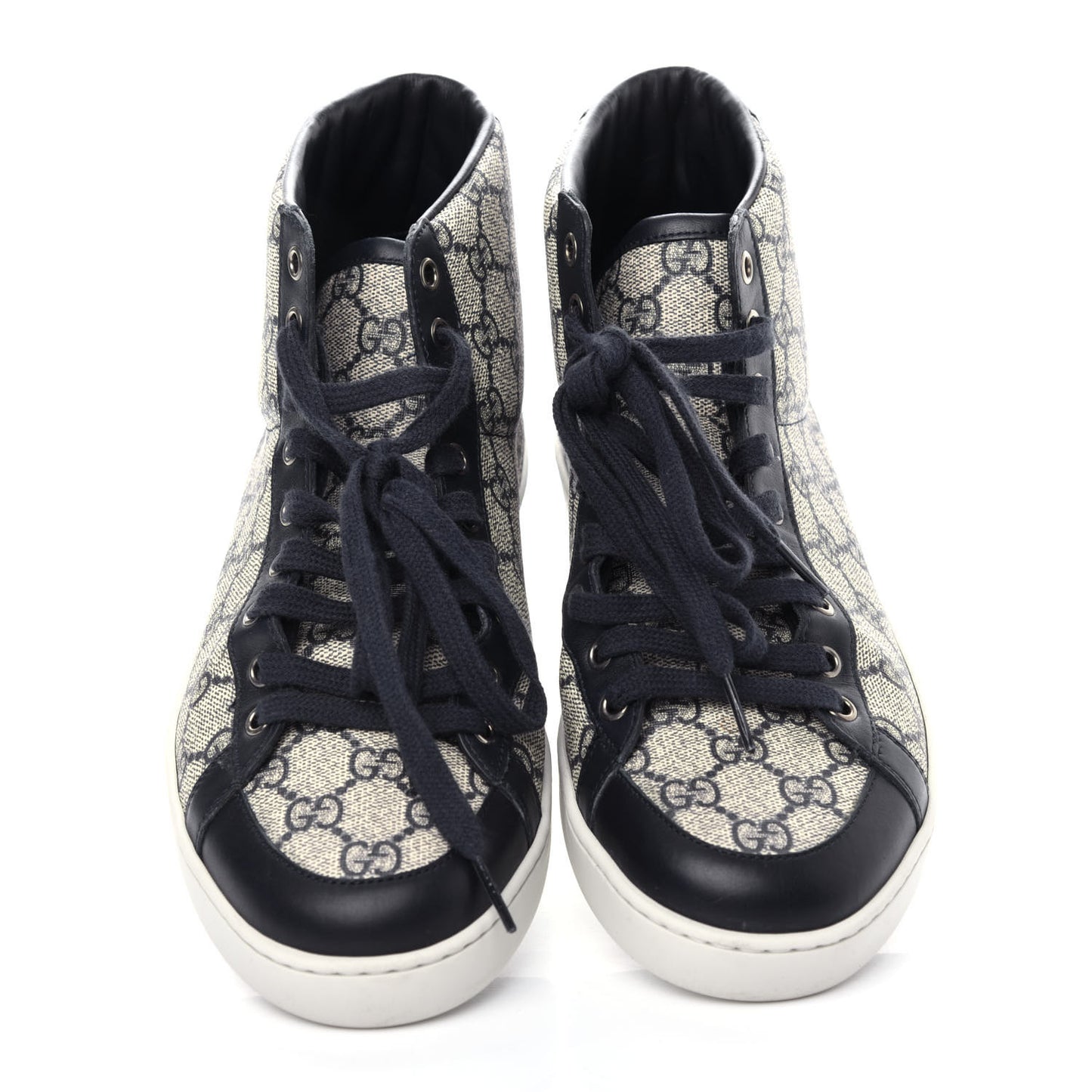 GG Supreme Monogram Mens Sneakers 8.5 Blue