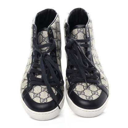 Gucci GG Supreme Monogram Mens Sneakers 8.5 Blue 5 of 10