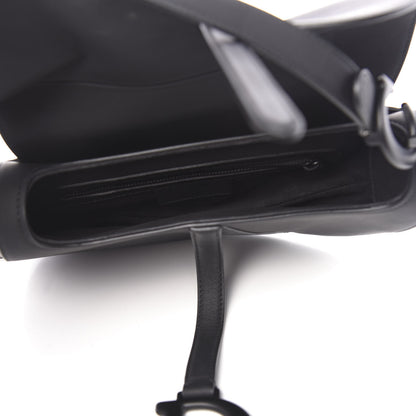 Christian Dior Ultra Matte Calfskin Saddle Bag Black 5 of 13