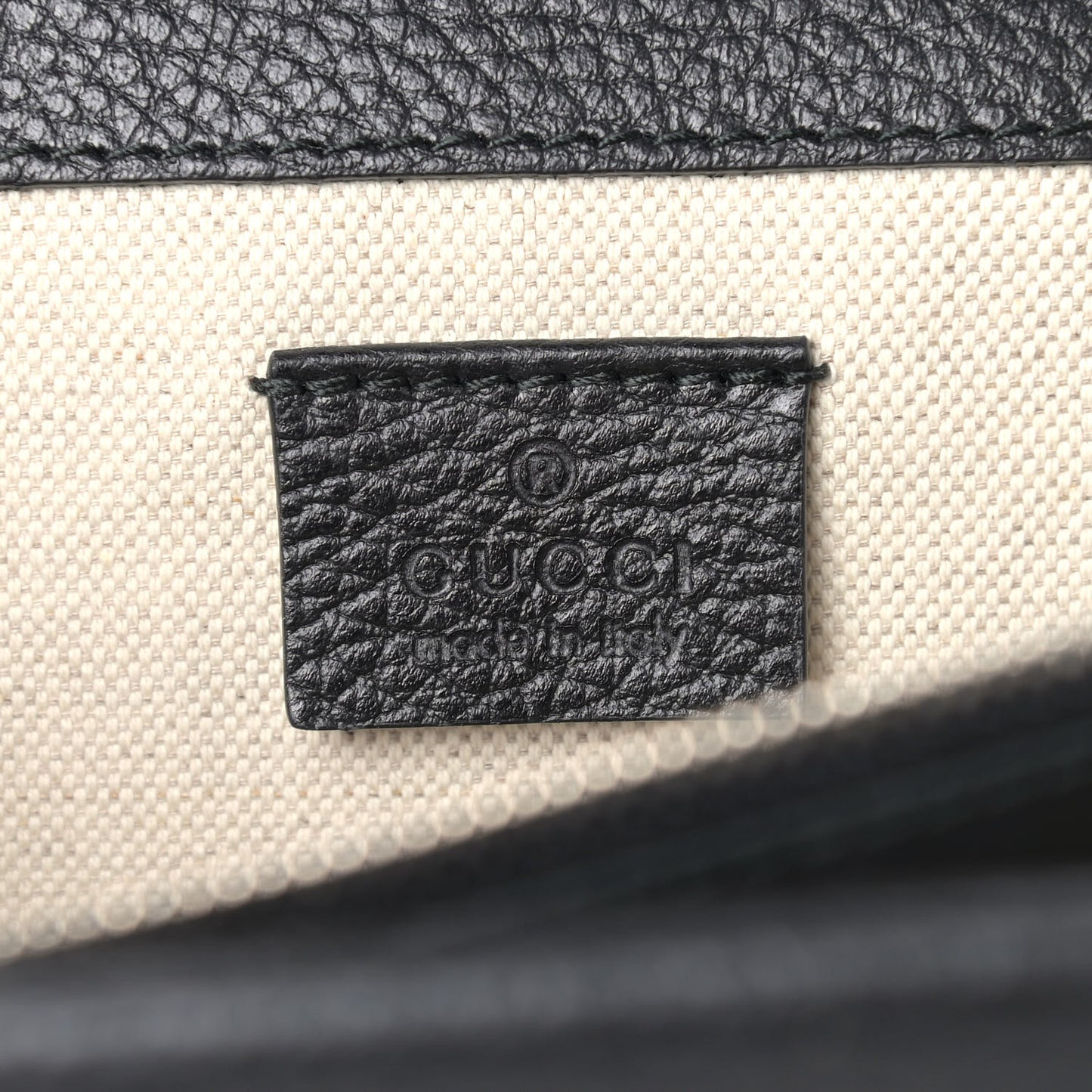 Pebbled Calfskin Small Dionysus Shoulder Bag Black