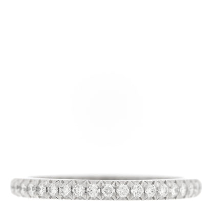 Tiffany Platinum Diamond Soleste Full Eternity Band Ring 50 5.25 3 of 6