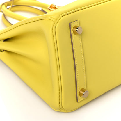 Hermes Swift Birkin 25 Lime 9 of 13