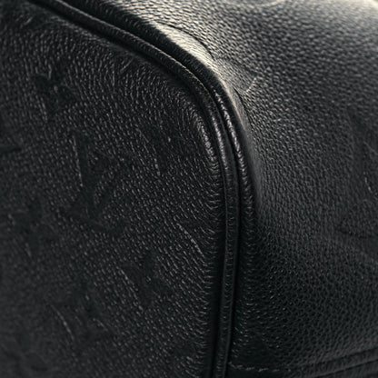 Louis Vuitton Empreinte Monogram Giant Neverfull MM Black 9 of 12