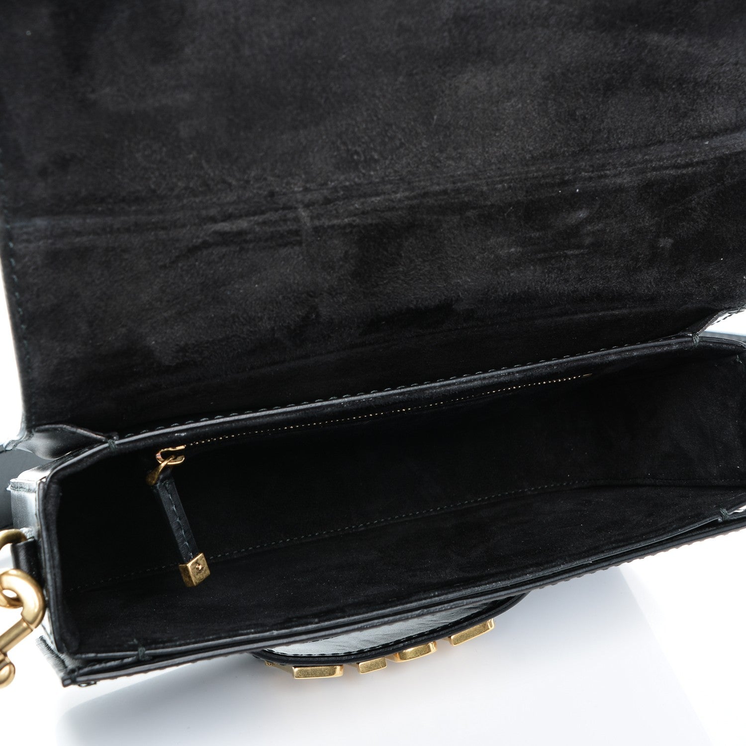 Christian Dior Smooth Calfskin Dio(r)evolution Flap Bag Black 5 of 6