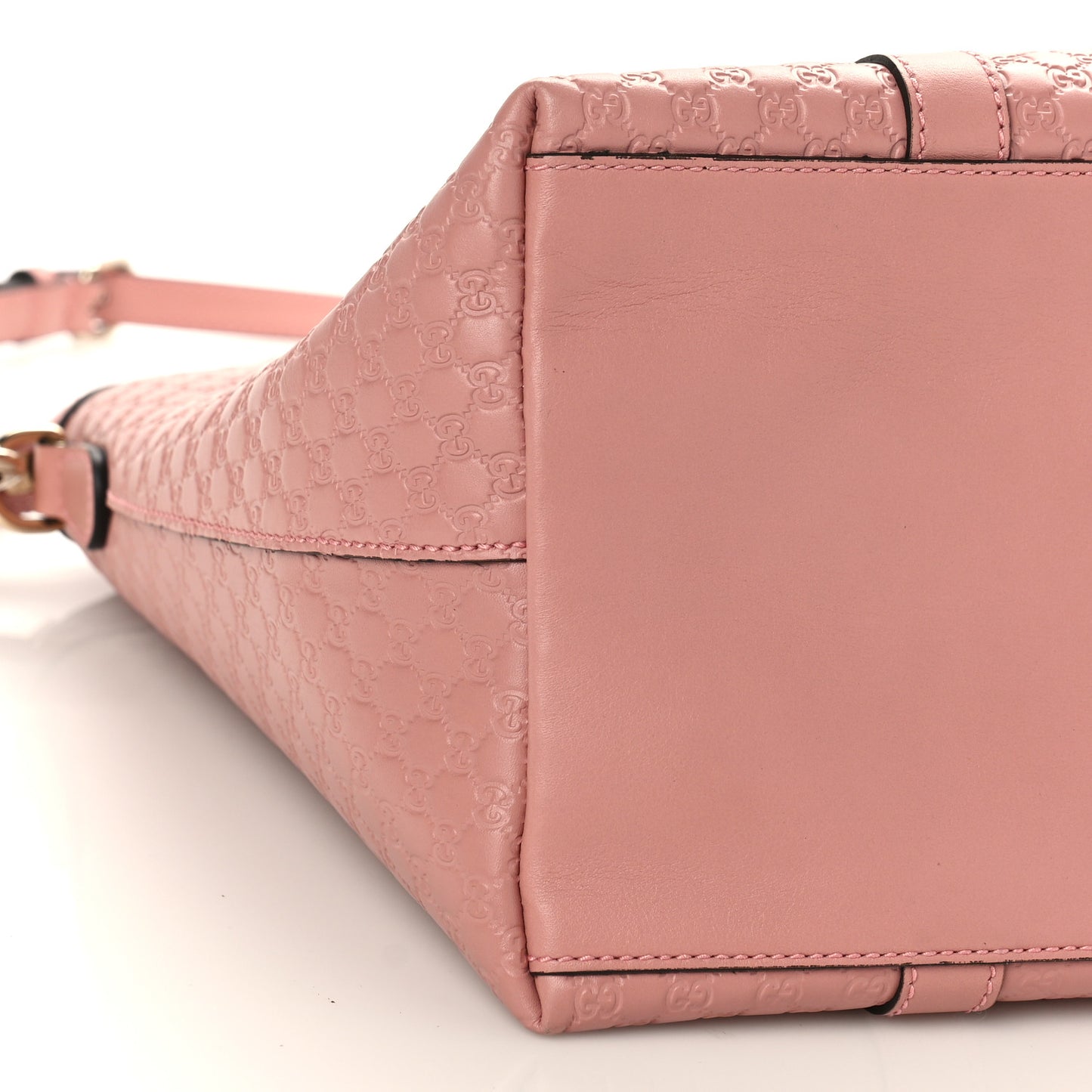 Soft Microguccissima Large Dome Satchel Soft Pink