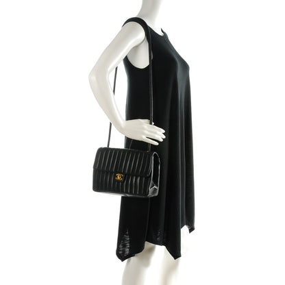Chanel Lambskin Vertical Quilt Small Flap Black 2 of 9