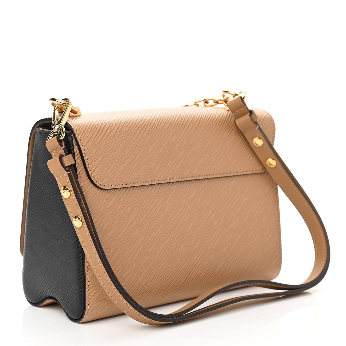 Epi Twist Shoulder Bag MM Camel
