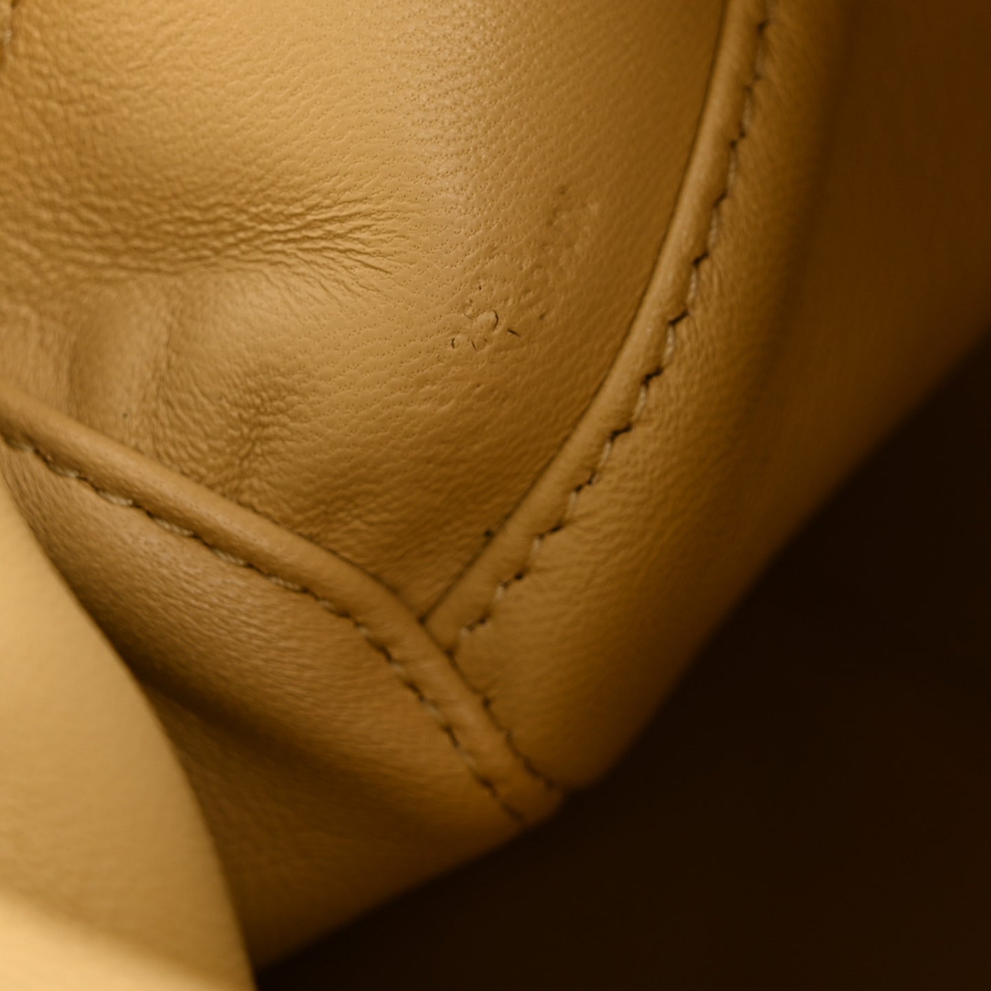 Calfskin Small Puzzle Bag Dark Butter