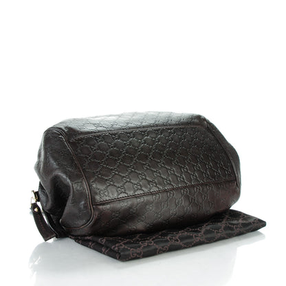 Gucci Guccissima Medium Sukey Boston Chocolate 4 of 8