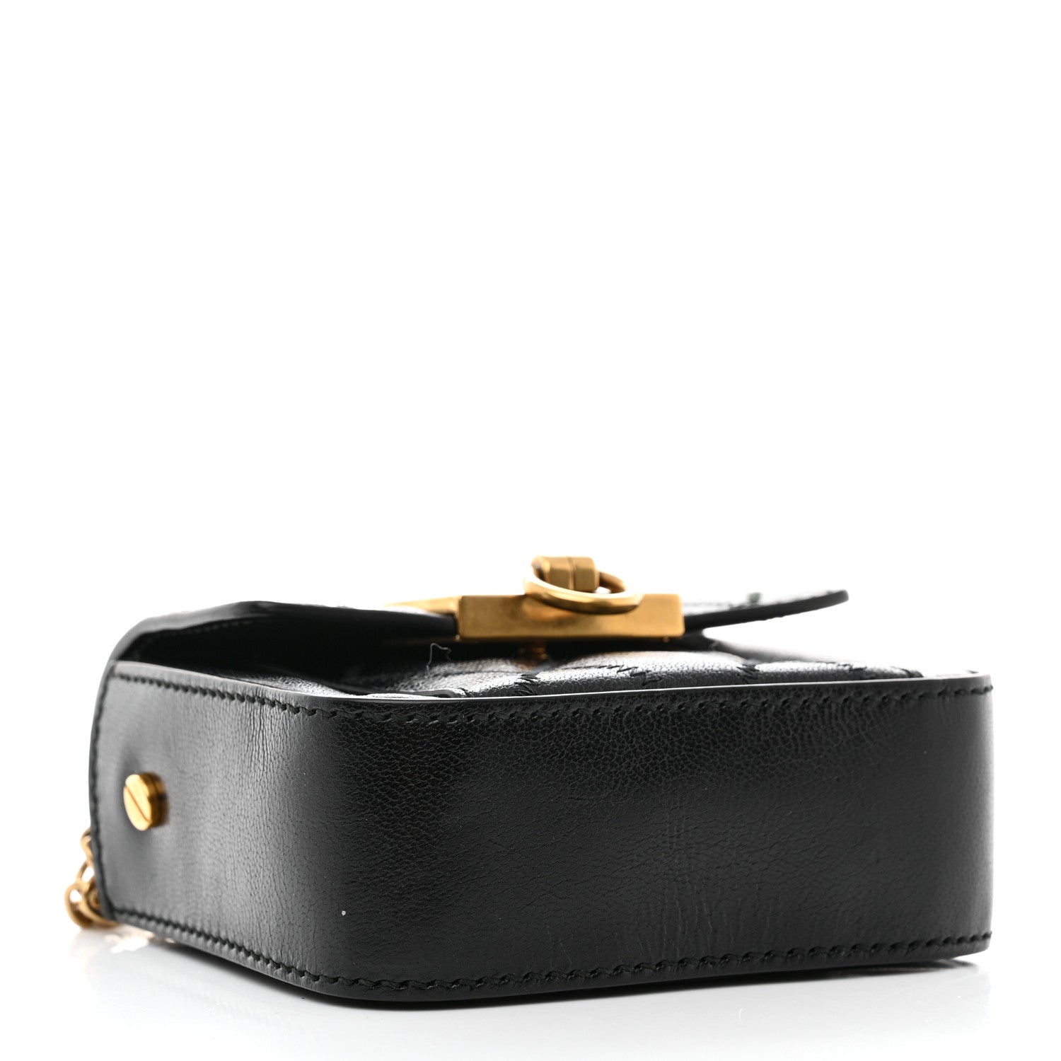 Givenchy Goatskin GV3 Pocket Nano Pouch Black 4 of 7