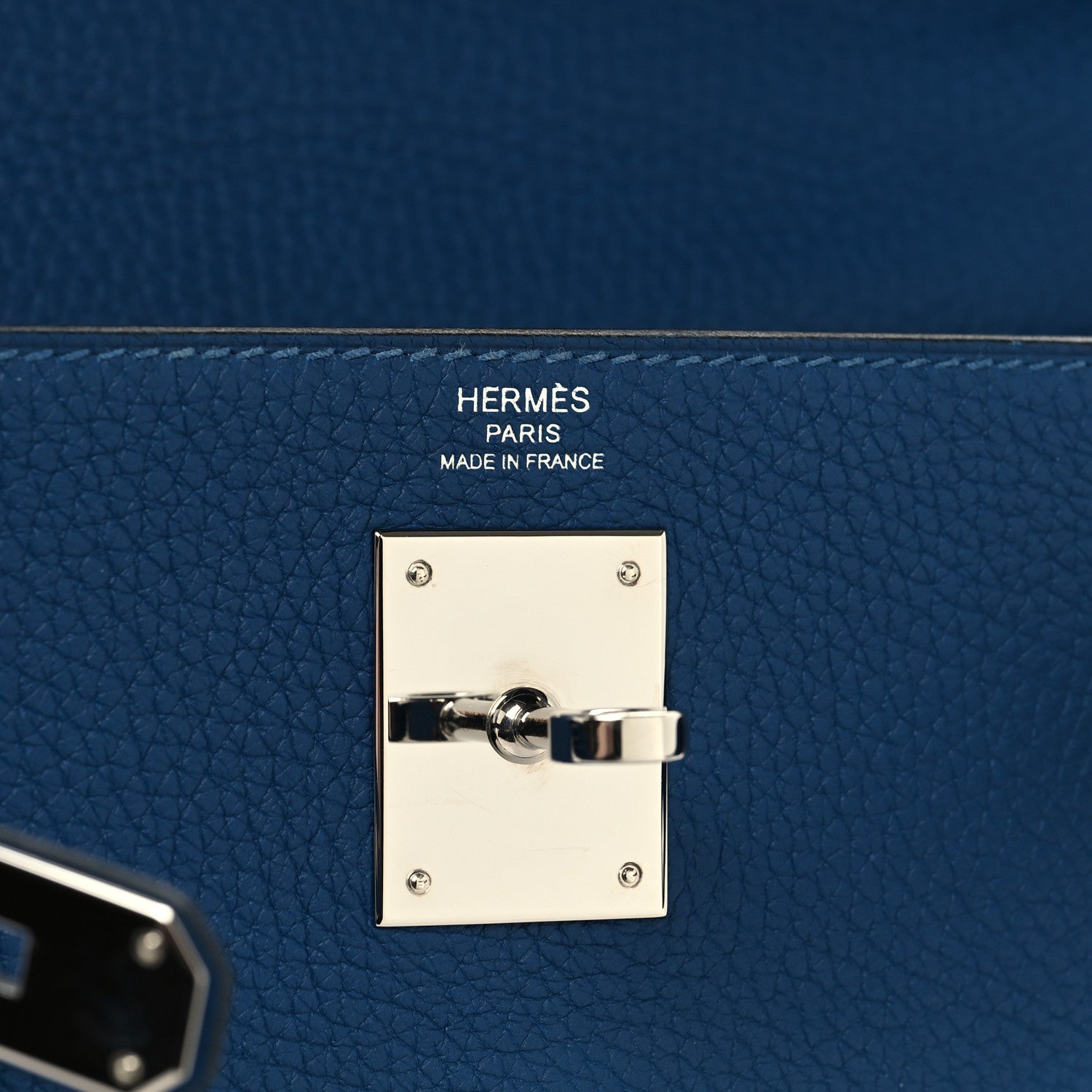 Hermes Taurillon Clemence Kelly Retourne 28 Deep Blue 6 of 12