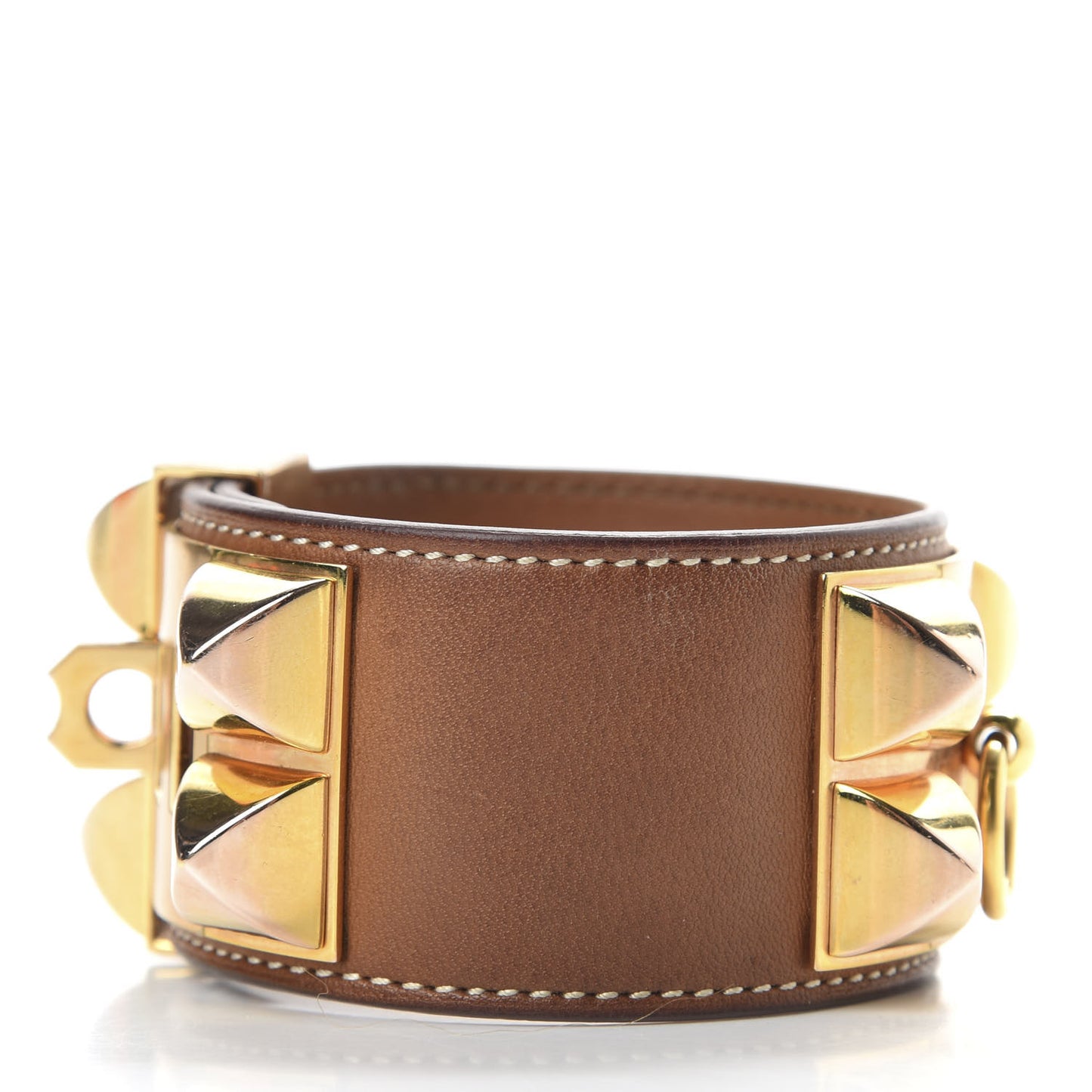 Barenia Collier De Chien CDC Bracelet L Fauve