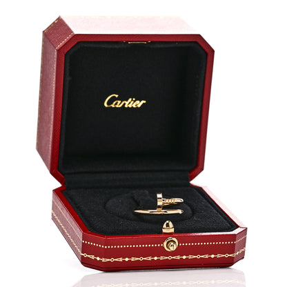 Cartier 18K Yellow Gold Juste Un Clou Ring 55 7.25 5 of 5