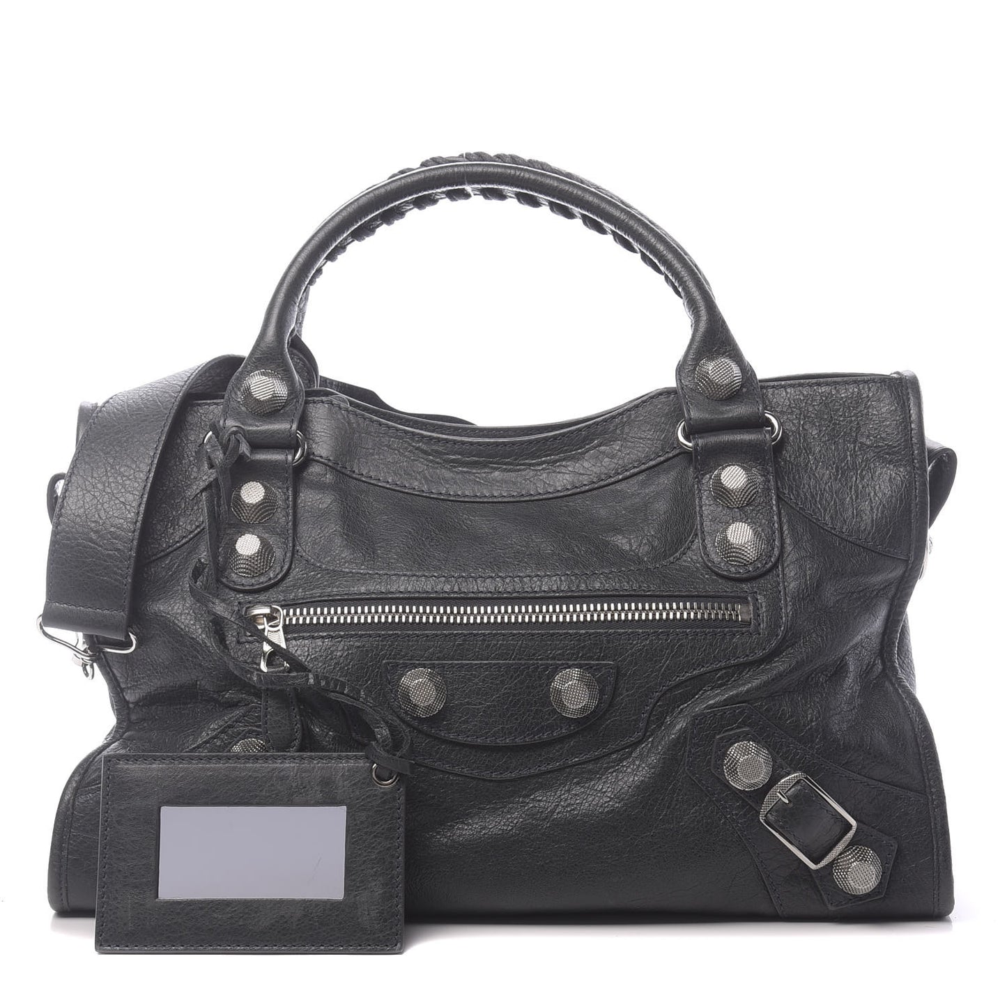Agneau Giant 21 Silver Hardware City Anthracite