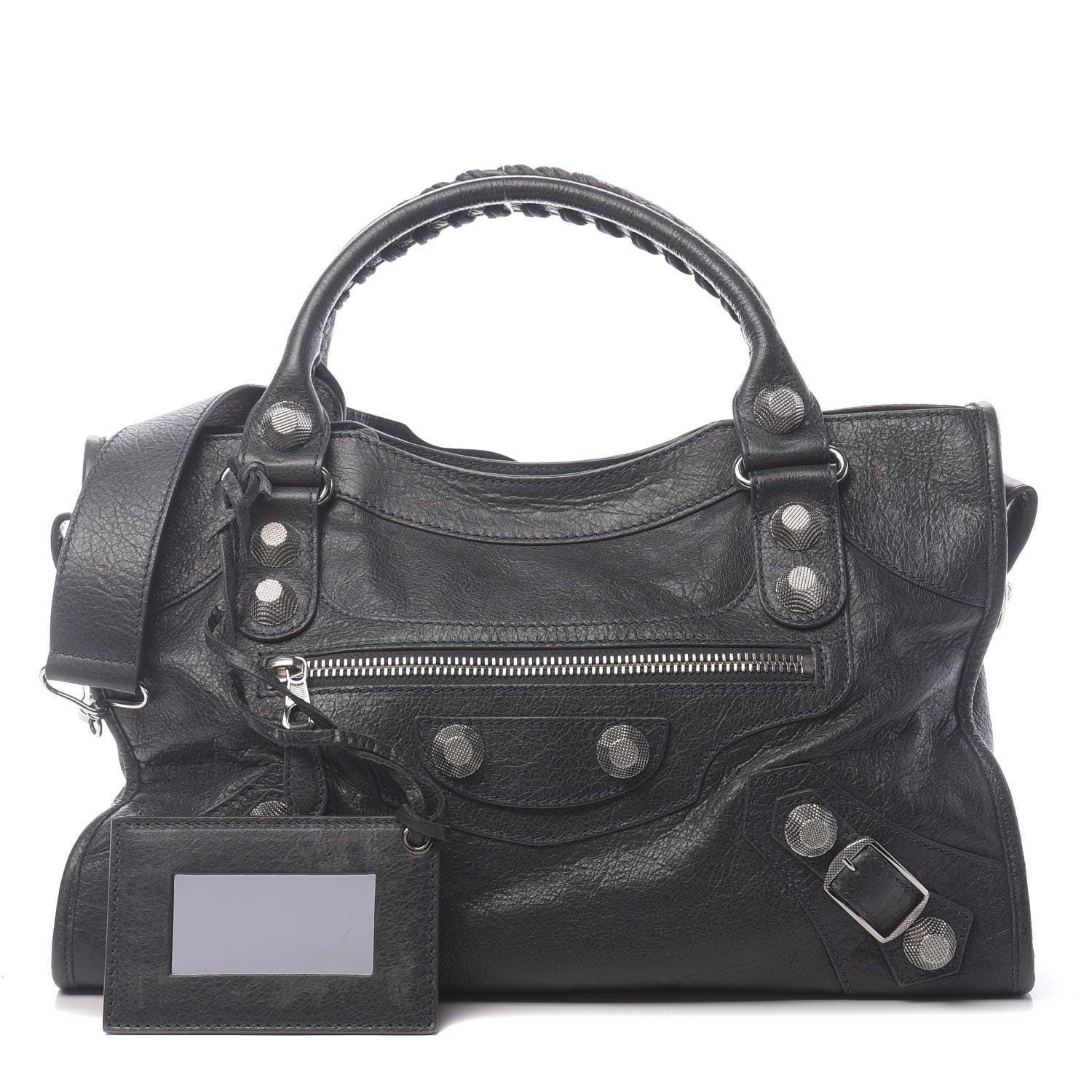 Balenciaga Agneau Giant 21 Silver Hardware City Anthracite 1 of 10
