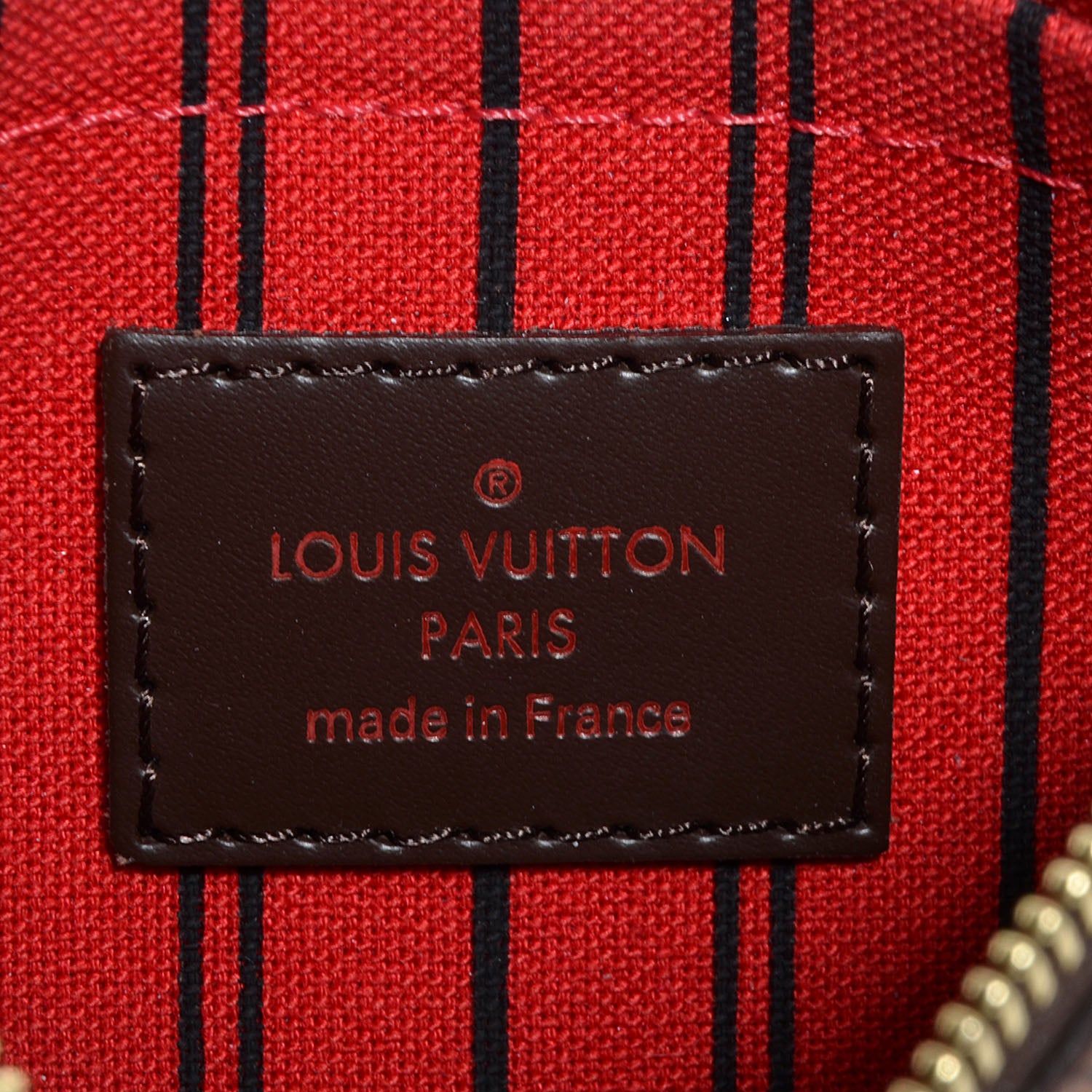 Louis Vuitton Damier Ebene Neverfull PM Pochette 6 of 7