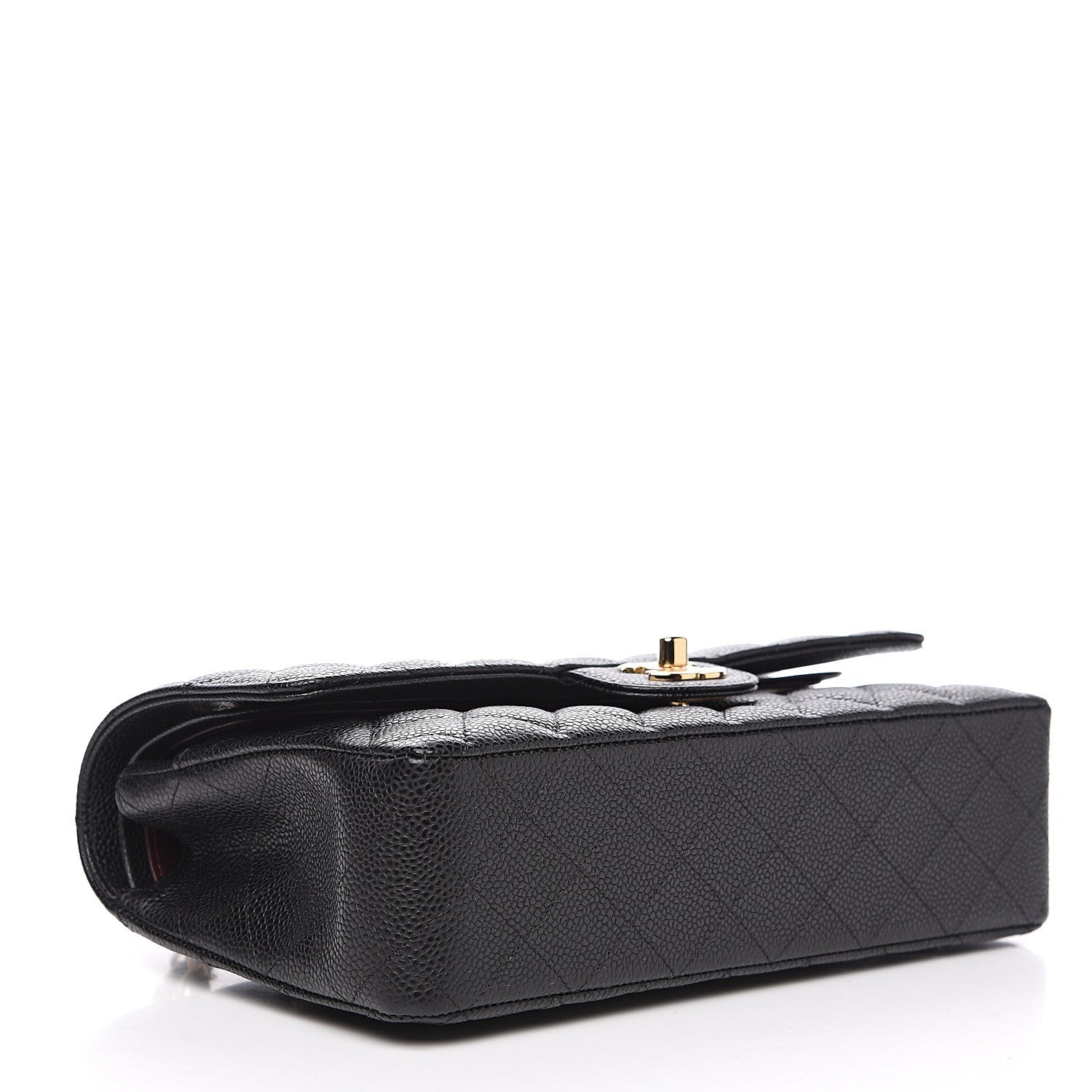 Chanel Caviar Quilted Medium Double Flap Black 3 of 9