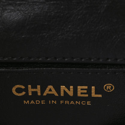 Chanel Aged Calfskin Quilted 2.55 Reissue Flap Belt Bag Clutch Black 6 of 10