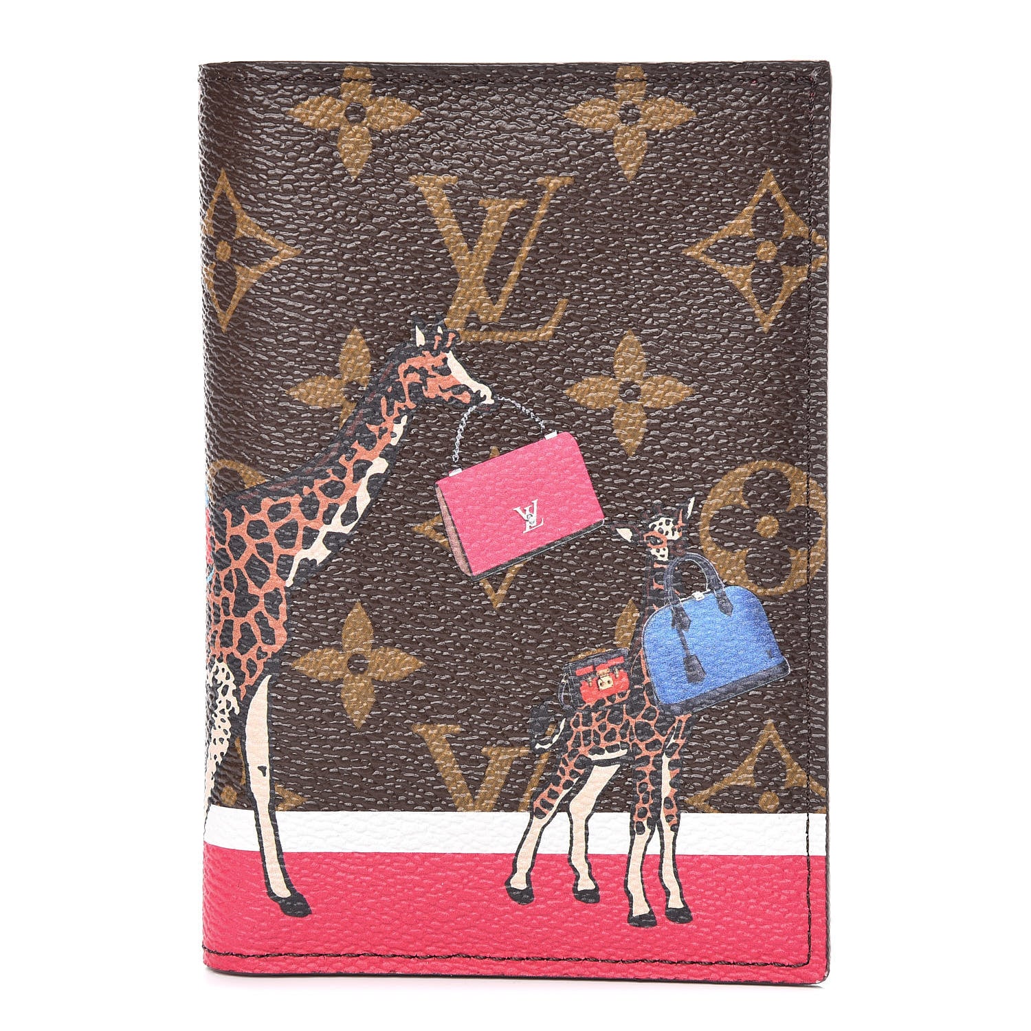 Louis Vuitton Monogram 2017 Christmas Animation Passport Cover 1 of 8