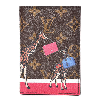 Louis Vuitton Monogram 2017 Christmas Animation Passport Cover 1 of 8