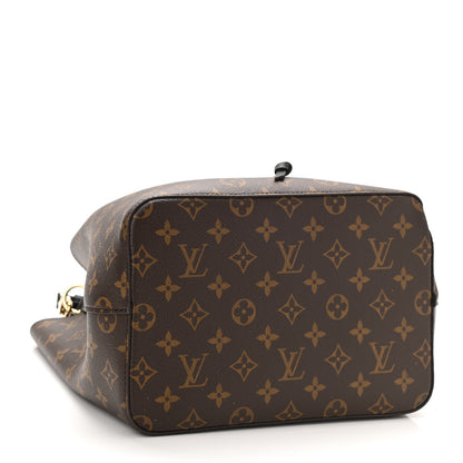 Louis Vuitton Monogram Neonoe MM Black 4 of 9