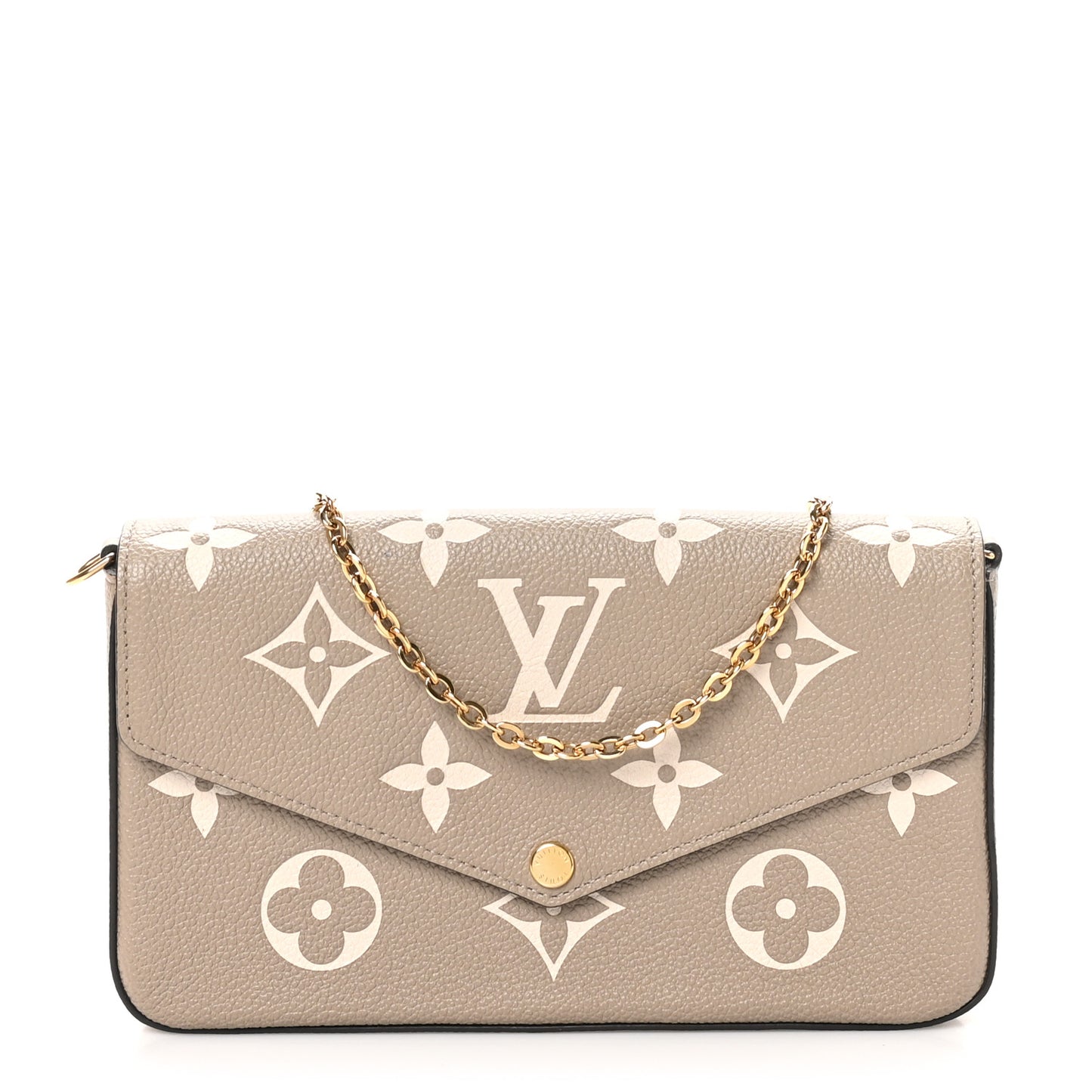 Empreinte Monogram Giant Felicie Pochette Tourterelle Creme