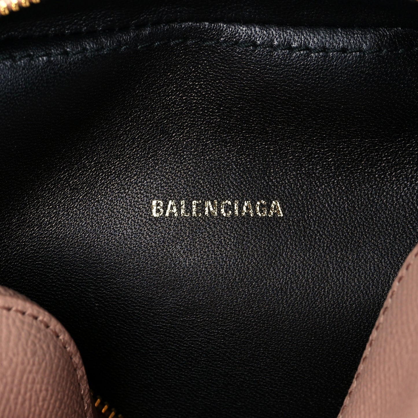 Grained Calfskin XS Ville Camera Bag Beige