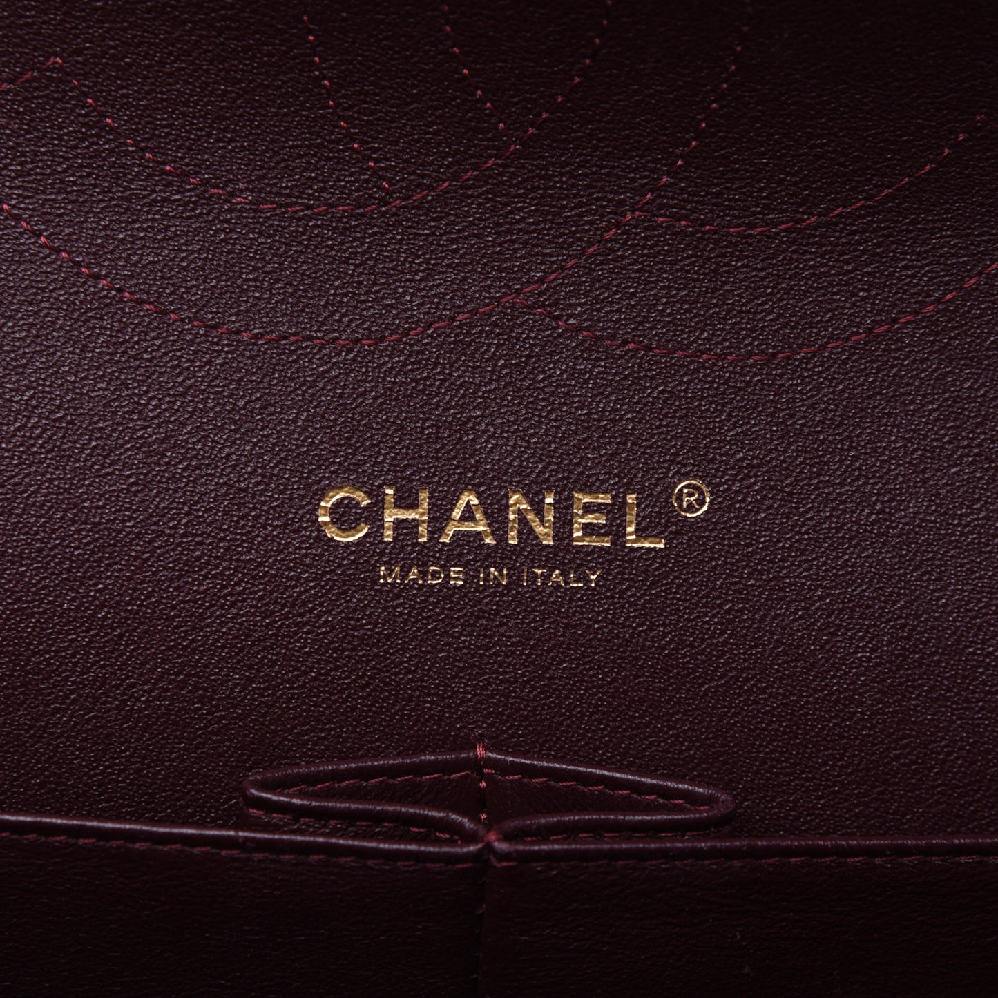 Lambskin Quilted Jumbo Double Flap Black