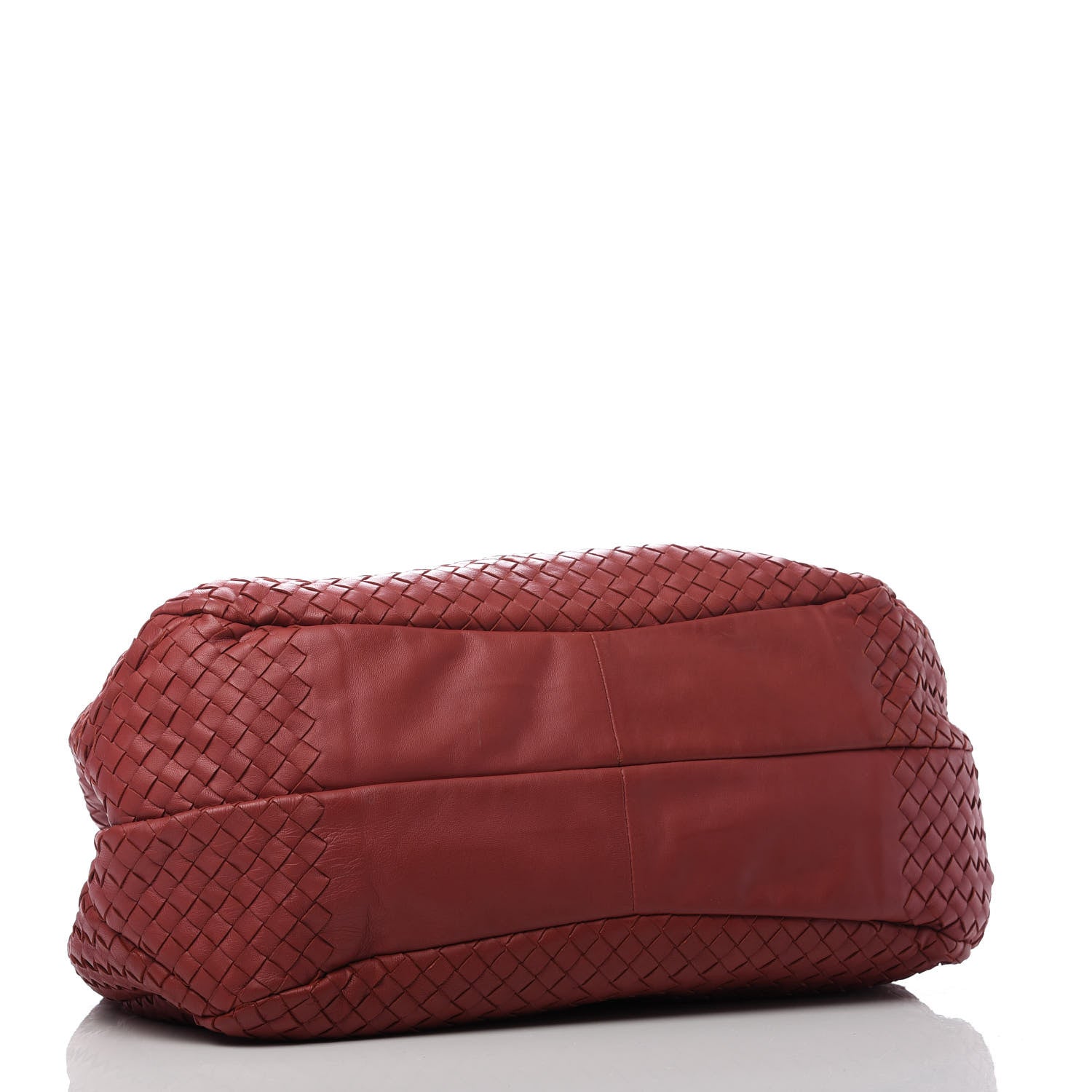 Bottega Veneta Nappa Intrecciato Large Campana Hobo Red 4 of 9