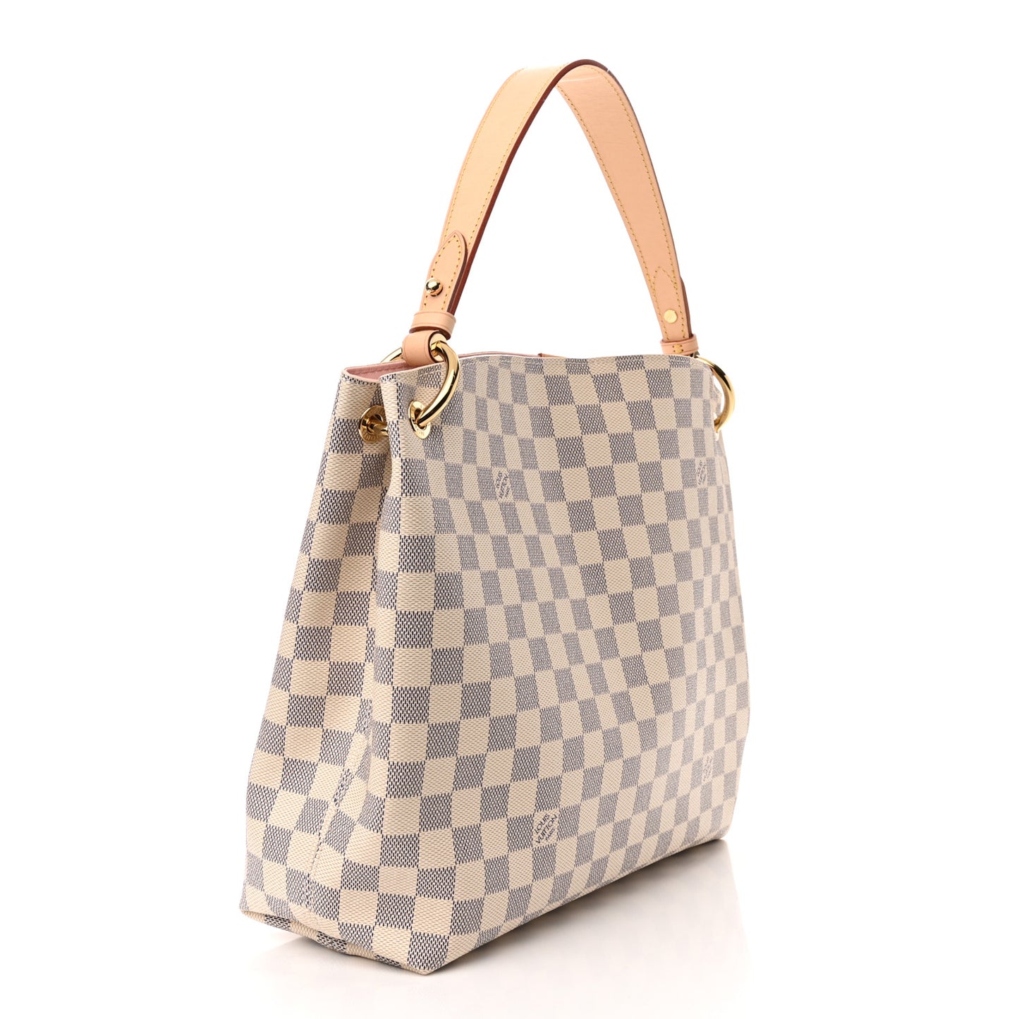Damier Azur Graceful PM Rose Ballerine