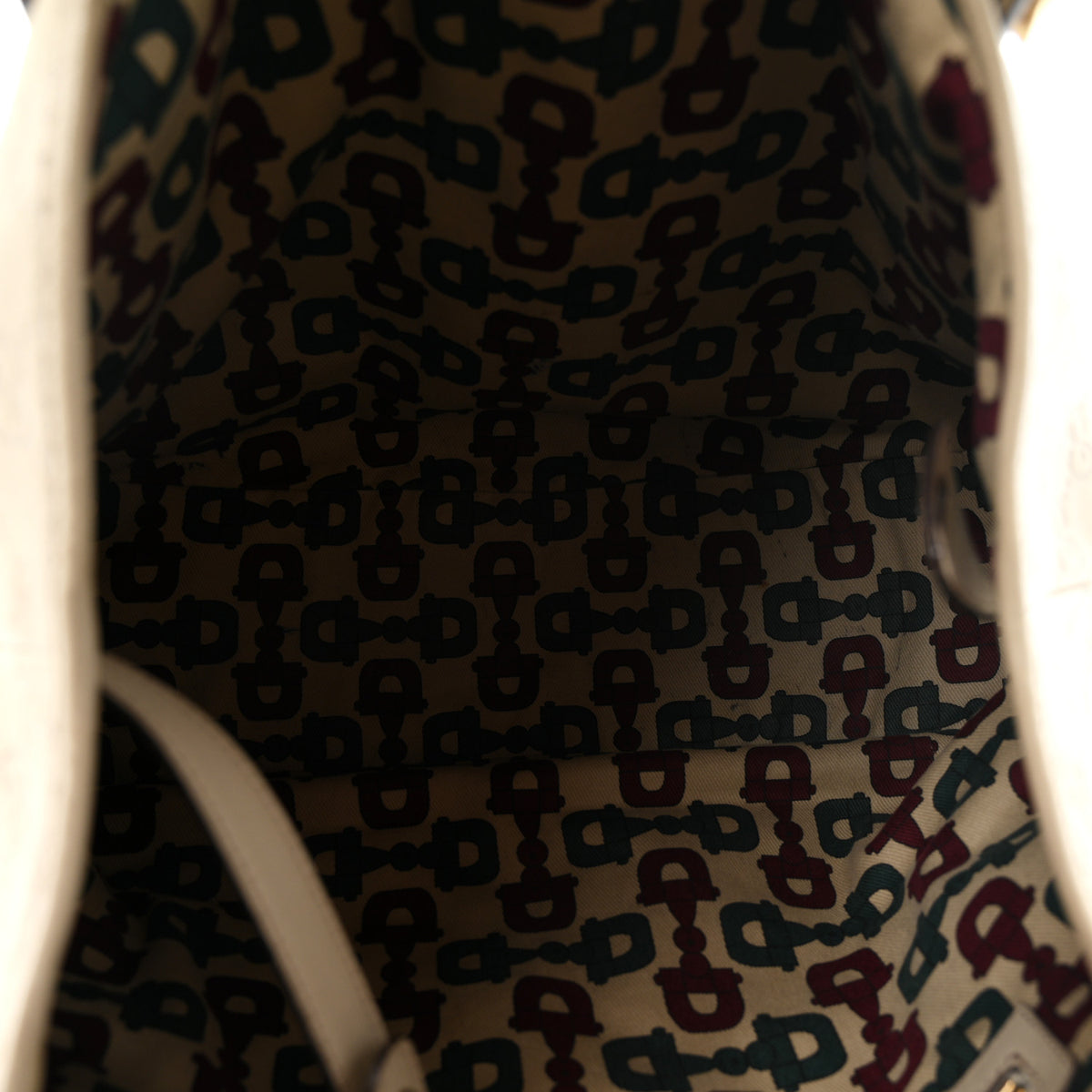 Gucci Guccissima Small Pelham Shoulder Bag Off White 5 of 10