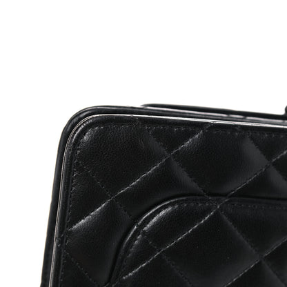 Chanel Lambskin Quilted Wallet On Chain WOC Black 13 of 15