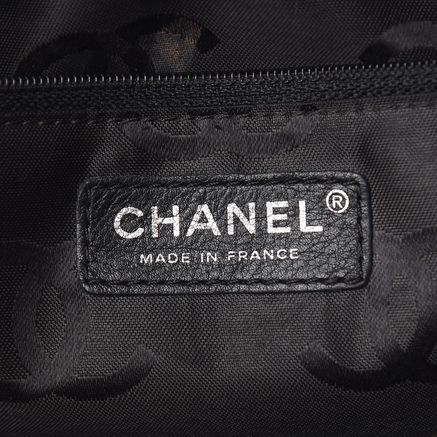 Chanel Calfskin Quilted Large Cambon Bowler Beige Black 5 of 9