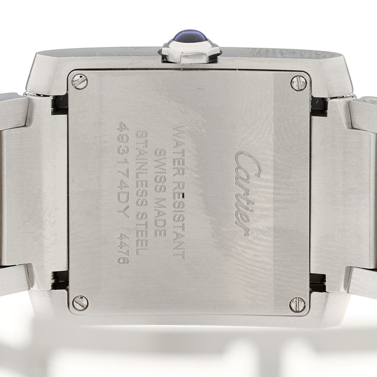 Stainless Steel 27mm Tank Francaise Quartz Watch