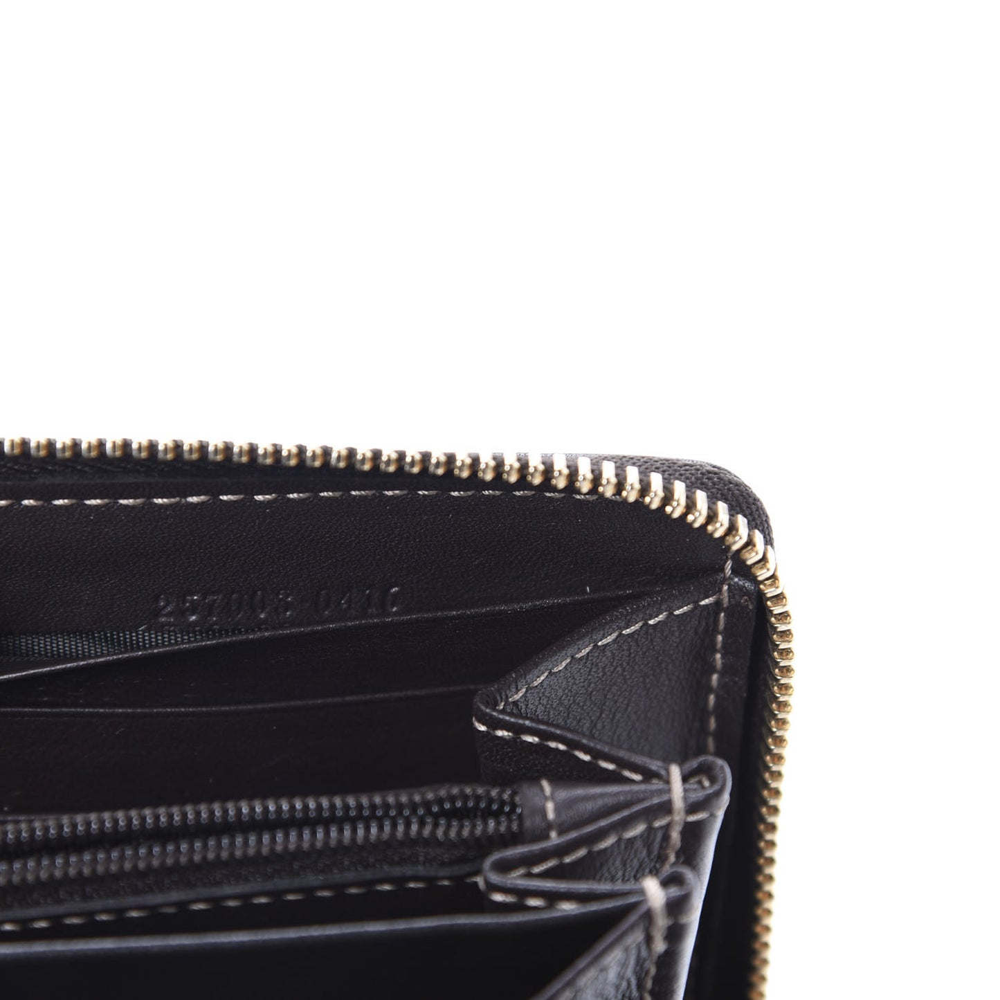 Monogram Princy Zip Around Wallet Dark Brown