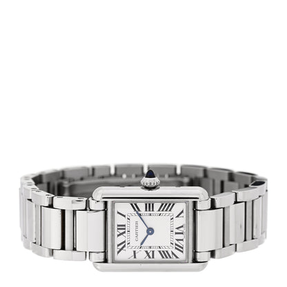 Cartier Stainless Steel 22mm Tank Must Quartz Watch 2 of 5