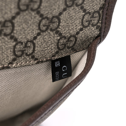 Gucci GG Supreme Monogram Neo Vintage Web Belt Bag Brown 8 of 12