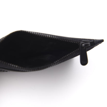 Christian Dior Ultra Matte Calfskin Studded Diorama Card Holder Black 5 of 9