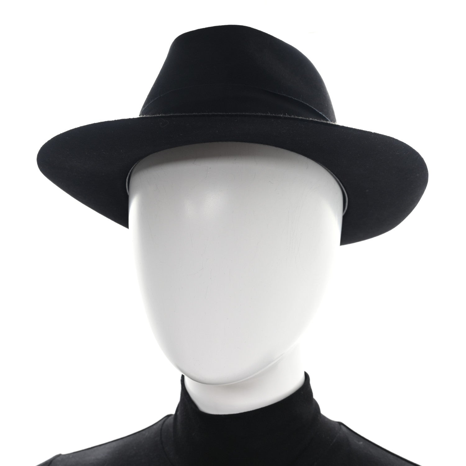 Hermes Rabbit Felt Hat Black 2 of 9