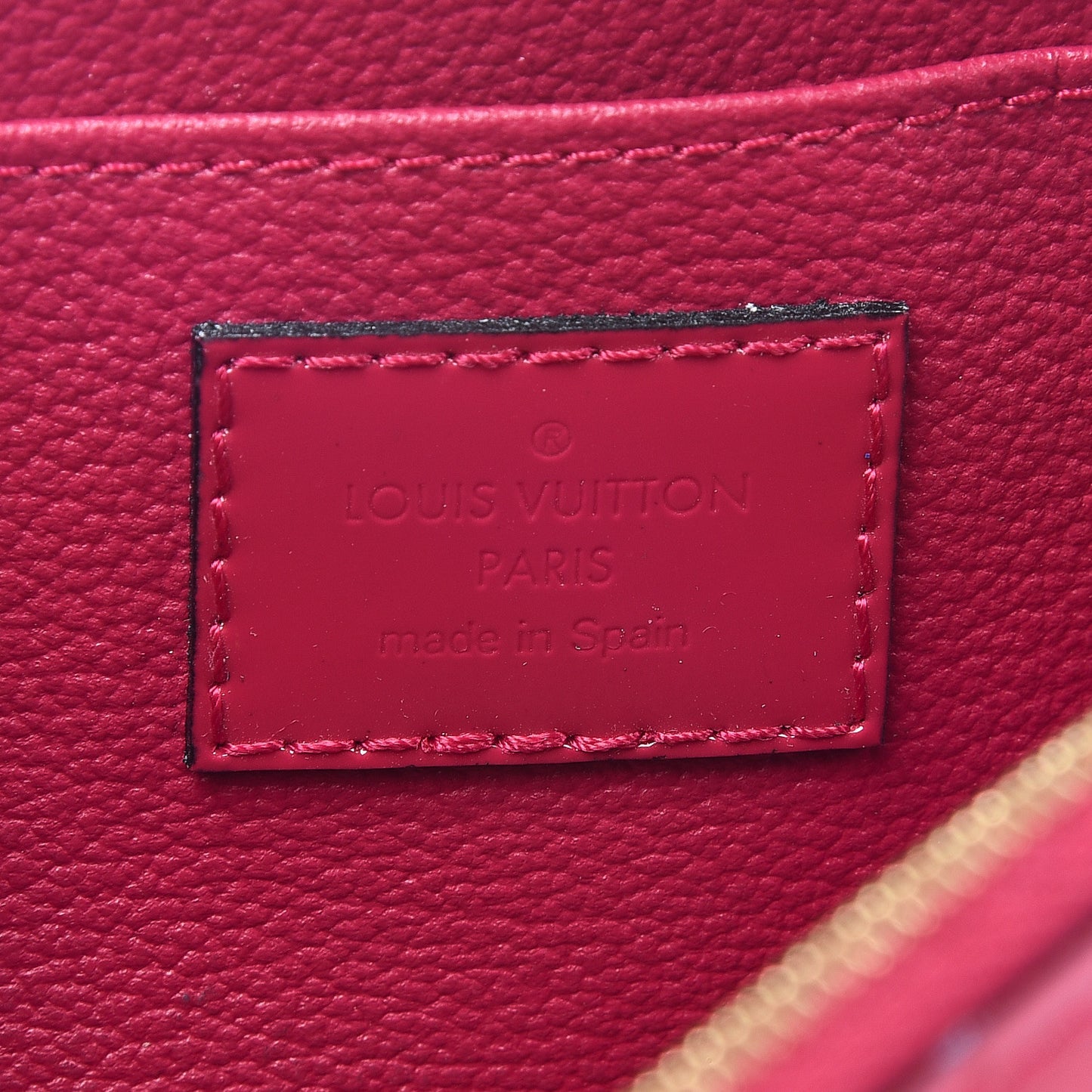 Vernis Cosmetic Pouch Rose Indien